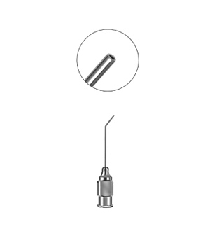 Air Injection Cannula Angle to Tip 5mm