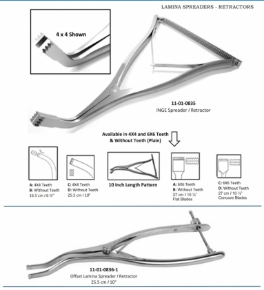LaHT-na Spreaders Retrators