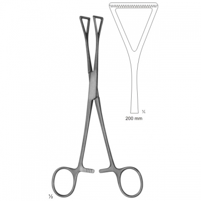 Sponge, Dressing and Tissue Grasping Forceps