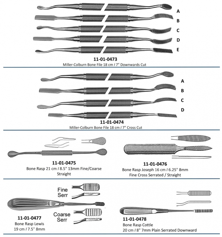 Bone Rasps Files